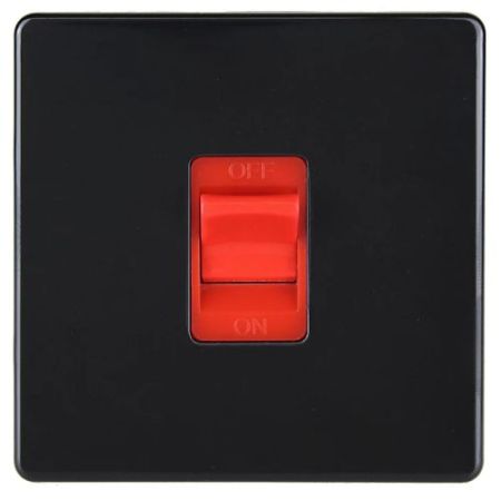 Varilight Face Plate Premium Black 1G 45A