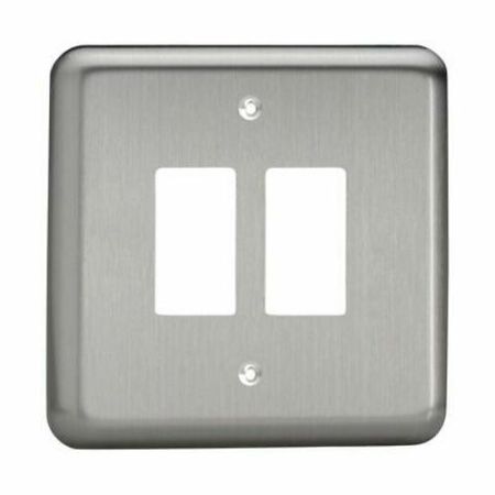 Varilight Power Grid 1G 2mod M/Chrome Pl