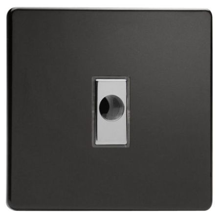Varilight Matt Black Flex Outlet Plate