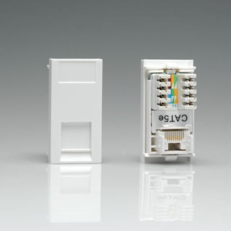 Varilight RJ45 Cat 5e White Module