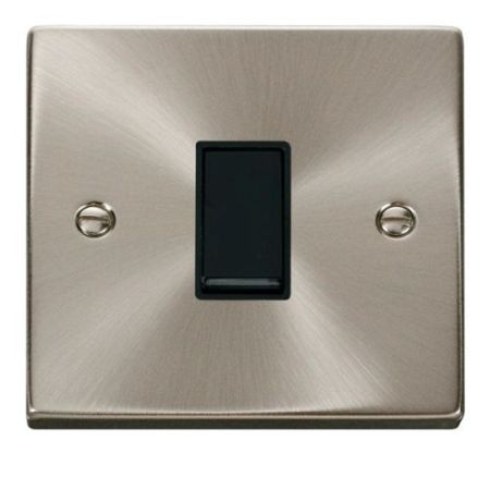 Click Deco Victorian Satin Chrome Vp 10Ax 1G Intermediate Switch