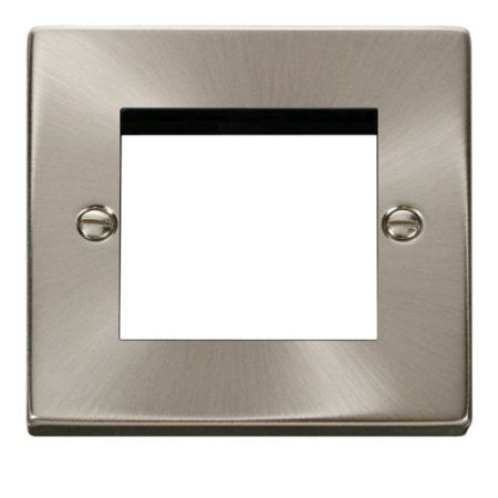 Click New Media 1 Gang 2-Module Plate For Data Modules