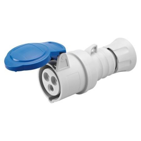 Gewiss Gw62004h 16a 240v 2p + E Extension Socket