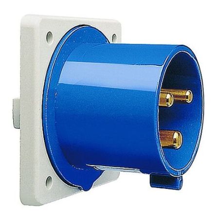 32A 240v 2p + E Panel Mount Appliance Inlet