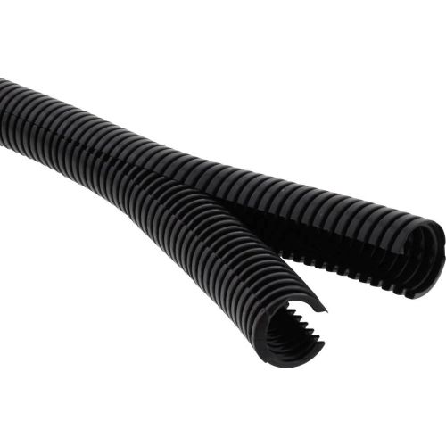 Wiska 21mm Ext/17mm Int Bcav-D Plastic Conduit, Divided Pa6 Ul94-V2 Black (Per Metre) (50m Reel)