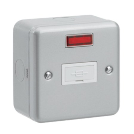 Metalclad 13A Unswitched Fused Spur + Neon
