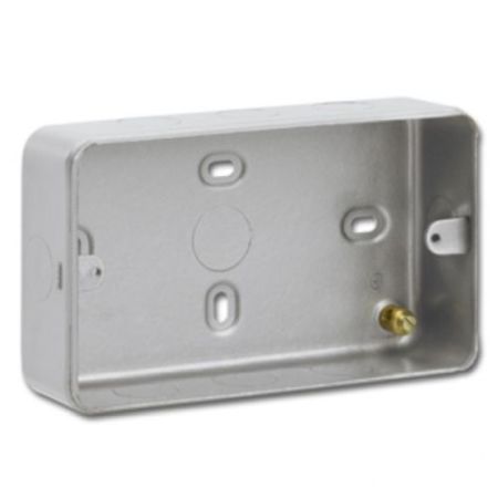 Metalglad 1Gang Back Box