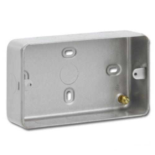 Metalglad 1Gang Back Box