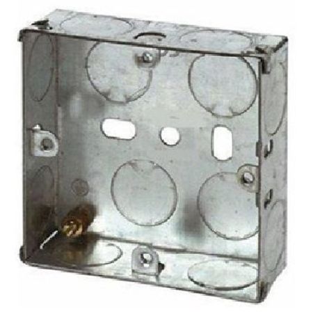 1G 25mm Metal Back Box