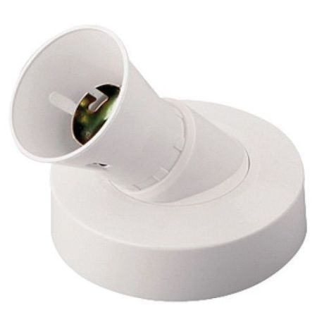 Wired B.C Angled Batten Holder 100w