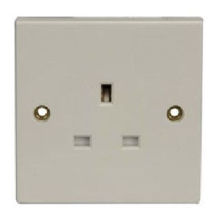 1G 13A Unswitched Socket