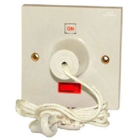 45A Shower Pull Switch + Neon