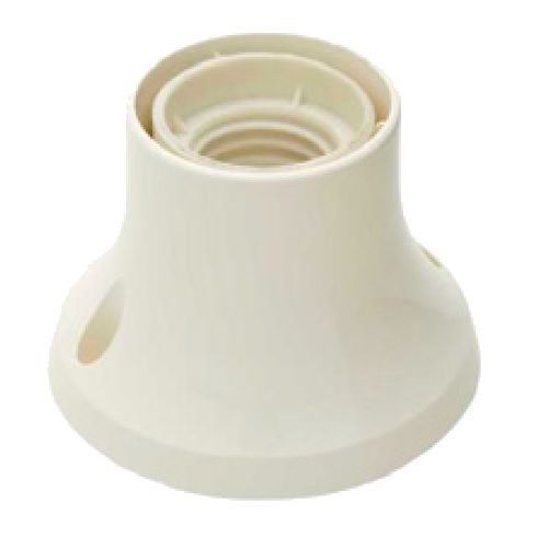 Plastic White ES Battenholder
