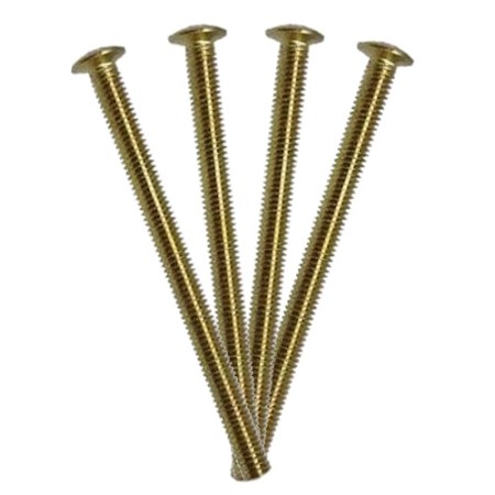 3.5 X 35mm Brass Ext. Screws 4pk