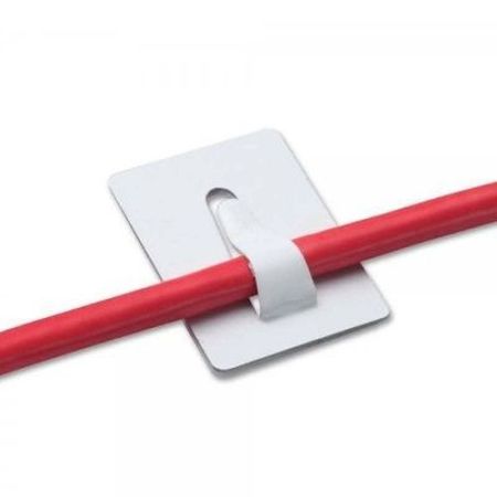 4mm Self Adheisive Cable Clips (5pk)