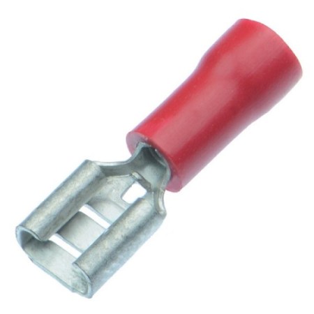 Red 4.8mm Female Terminals 0.5-1.5mm (10pk)