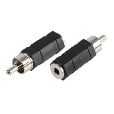 Phono Plug - 3.5mm Stereo Socket