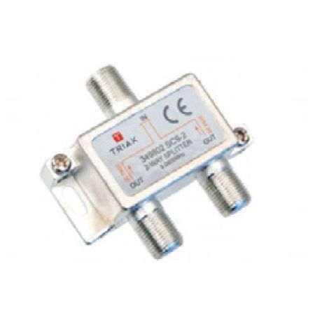 2 Way F Splitter 5-2400mhz