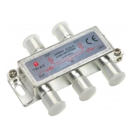 4 Way F Splitter 5-2400mhz