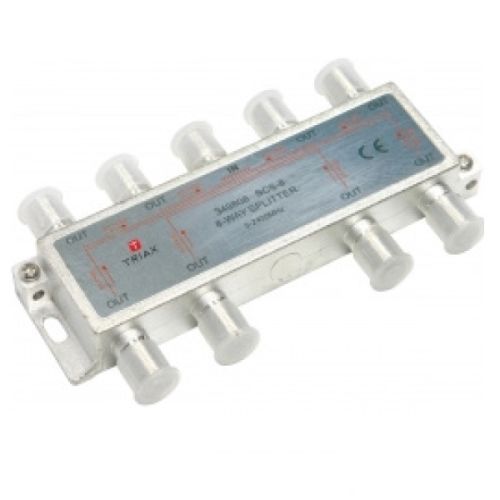 8 Way F Splitter 5-2400mhz