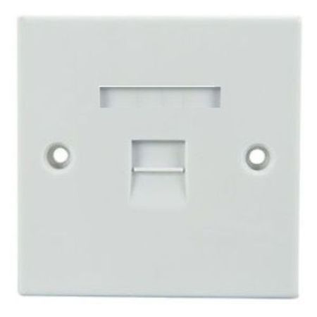 RJ45 Outlet Plate With Screws