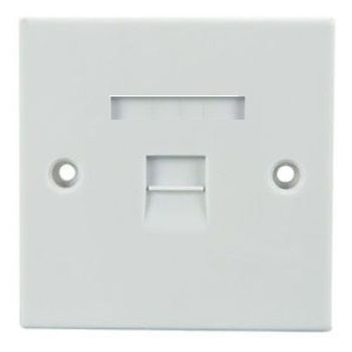 RJ45 Outlet Plate With Screws