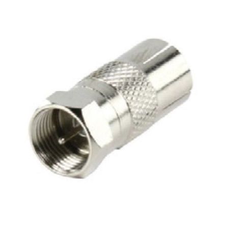 Co-Ax Socket-F Plug Adaptor