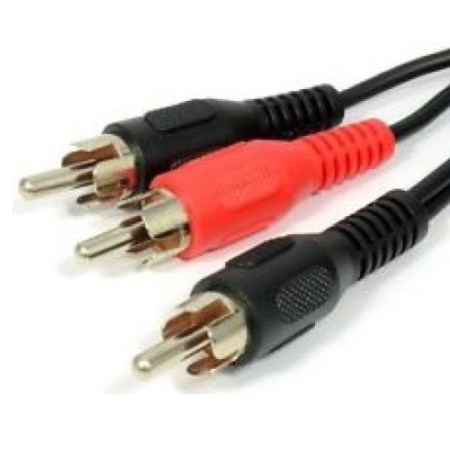 1 Phono- 2 Phono Plug Lead 1.2m