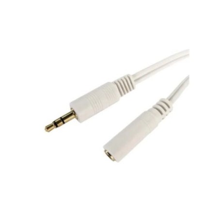 3.5mm Plug-3.5mm Socket 50cm White