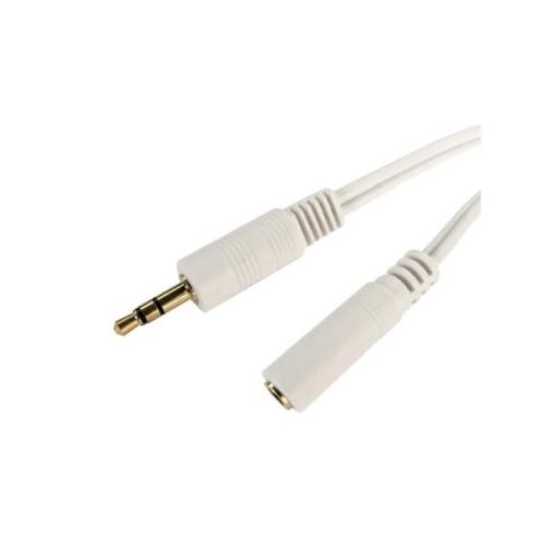 3.5mm Plug-3.5mm Socket 50cm White