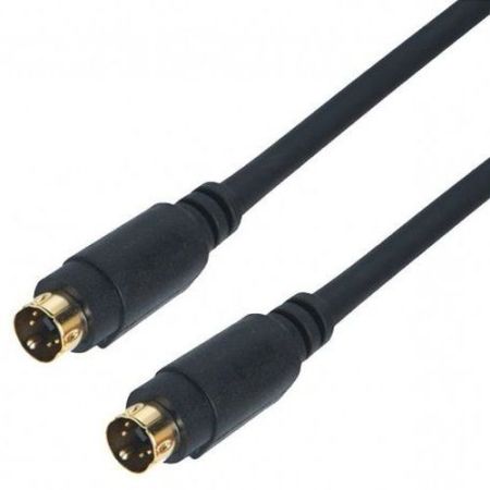 S-Vhs Plug-Plug Lead 3m