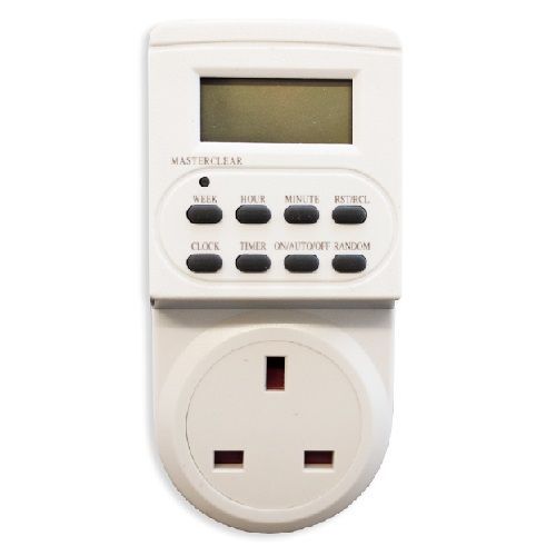7 Day Digital Plug-In Timer