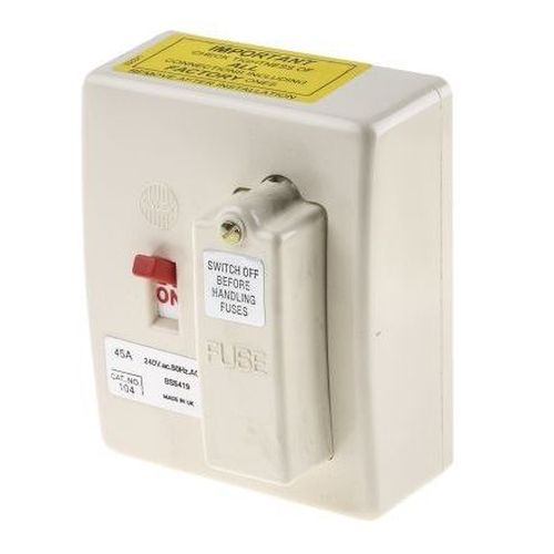 Wylex 1 Way Consumer Unit