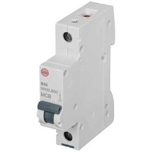 Wylex 50a Miniature S/Pole B-Type MCB