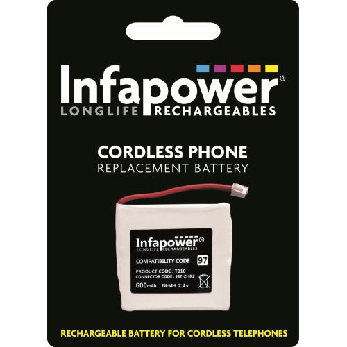 Infapower 2.4v 600mah 2 X Prismatic. 97