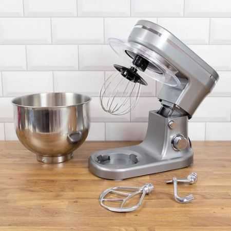 Quest 5 Stand Mixer - 1200w - Metallic Grey