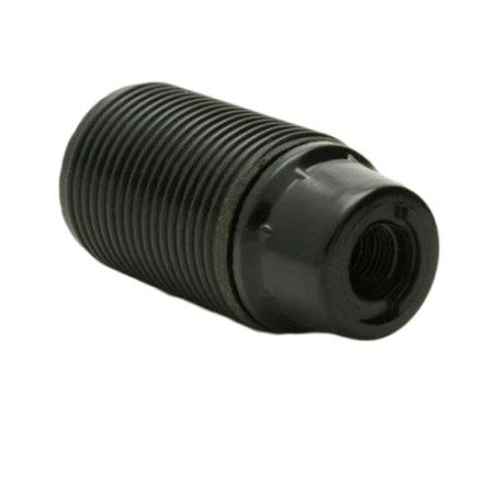 SES Black Thread Lampholder With 10mm Entry