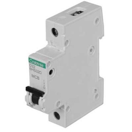 Crabtree 20A 10ka S/Pole Loadstar MCB