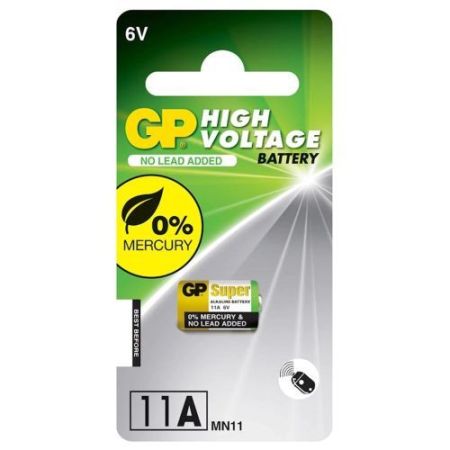Gp 11A A11 A21 6v Alkaline Batt L1016