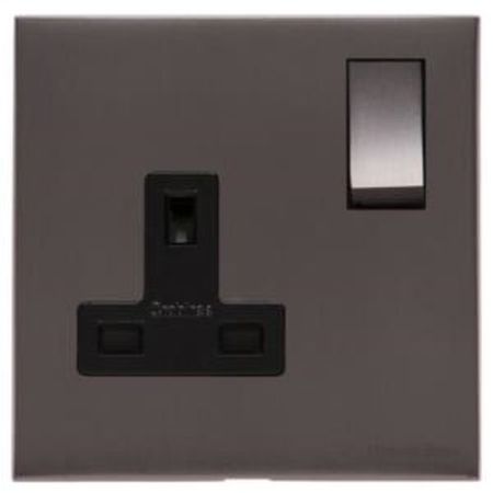Heritage Winchester Range Single Socket (13 Amp) Matt Bronze