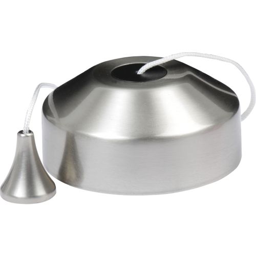Knightsbridge 10AX 2-Way Pull Cord Switch - Brushed Chrome