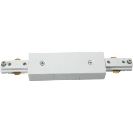 Knightsbridge 230v Track Connector - White
