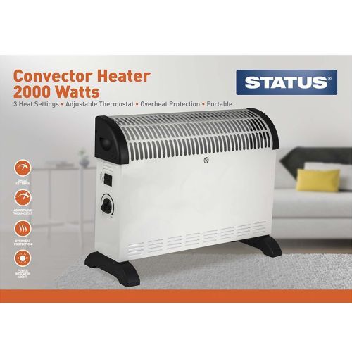Status 2kw Convector + Stat (Sold Out)