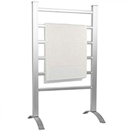 Status Heated Towel Rail - 100w - Aluminium - 6 Heated Ba