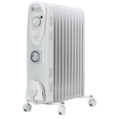 Status 2.5kw 11-Fin Oil Filled Radiator + Timer