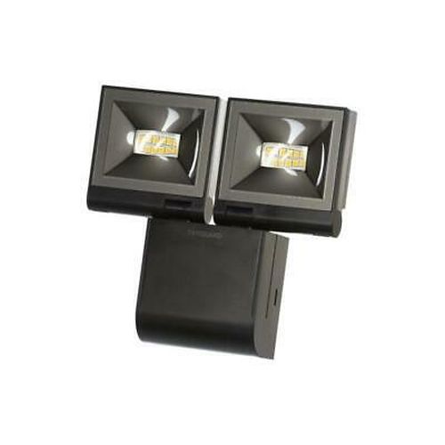 Timeguard 2x10w LED Black Floodlight