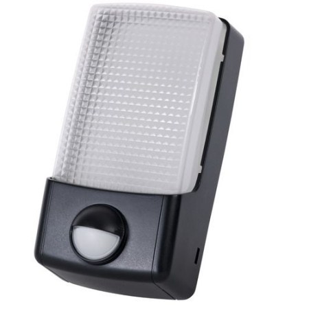 Timeguard 6.5w LED Black PIR Bulkhead