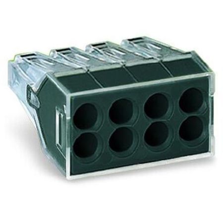 Wago 8-Port 24a (2.5mm)Push Connector (50)