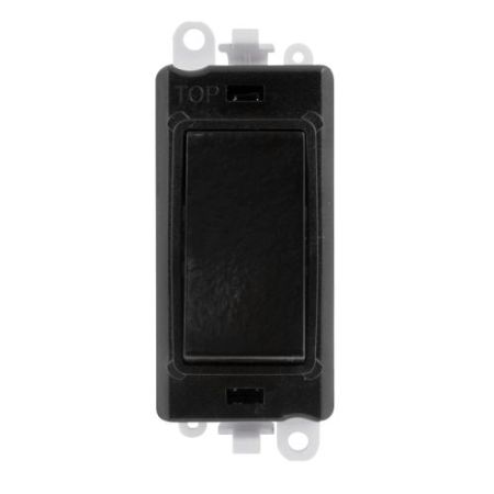Click Gridpro Modules 20Ax 2 Way Switch Black
