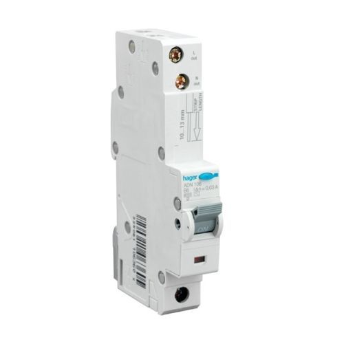 Hager 10A 30ma RCBO